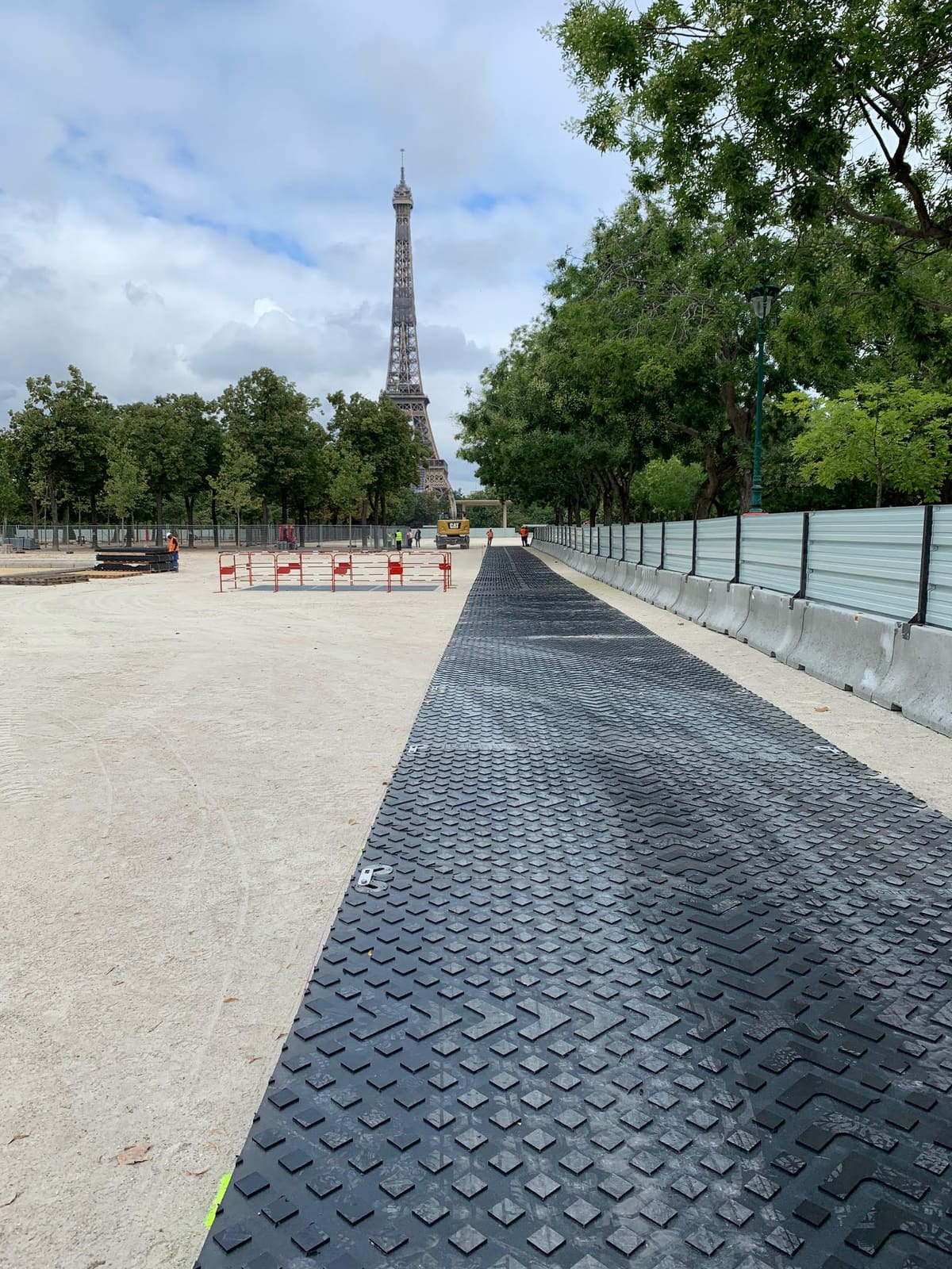 Plaque pour charges lourdes 150T, vue 2